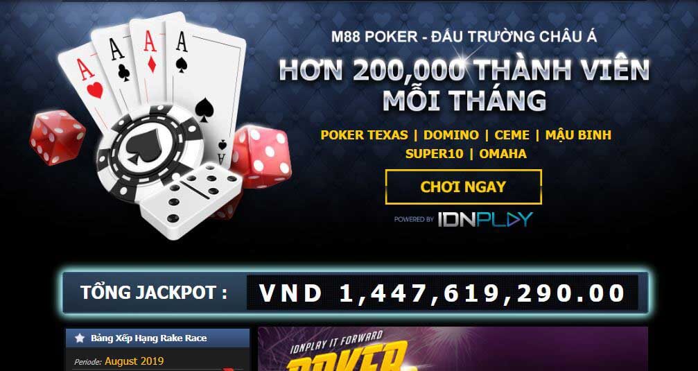 Poker tại M88