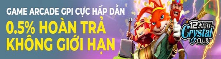 Thỏa thích nhận hoàn trả khi chơi Game Arcade tại 12Bet