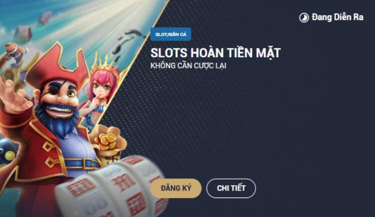 Hoàn trả mỗi ngày cực hot tại Slots/Bắn cá của M88